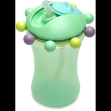  Melii Bögre szívószállal és számlappal, 340 ml mentazöld (790693119003) kulacs, kulacstartó