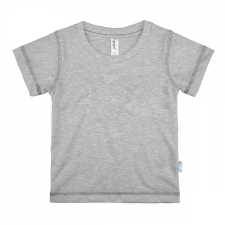  Melírszürke rövid ujjú gyerek póló - Klasszikus fazon (2 munkanapos kiszállítás) gyerek póló