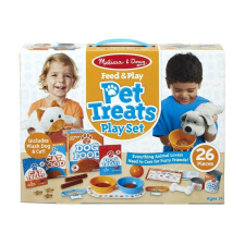 Melissa & Doug kisállat ápoló és etető szett orvosos játék