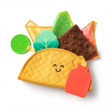 Melissa &amp; Doug bébijáték, Tapintásfejlesztő puha tacoban egyéb bébijáték