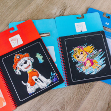  Melissa &amp; Doug kreatív játék, képkarc, Mancs Őrjárat - Skye kreatív és készségfejlesztő