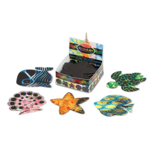  Melissa &amp; Doug Kreatív játék, Képkarc, Mini, óceán kreatív és készségfejlesztő