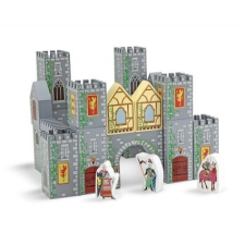 Melissa & Doug M&D, FA ÉPÍTŐJÁTÉK, KASTÉLY barkácsolás, építés