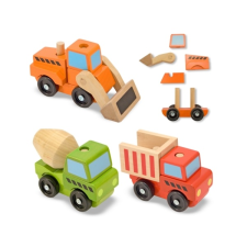 Melissa & Doug Melissa & Doug Fa jármű, Építkezés autópálya és játékautó