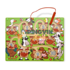 Melissa & Doug Melissa & Doug: Fa Készségfejlesztő Játék, Mágneses Számolós Labirintus kreatív és készségfejlesztő