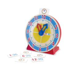 Melissa & Doug Fa oktatóóra kreatív és készségfejlesztő