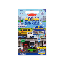 Melissa & Doug Járművek mágneses puzzle szett - Melissa & Doug puzzle, kirakós