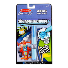 Melissa & Doug M&D Kreatív játék Varázstoll színező, járművek gyermek- és ifjúsági könyv