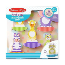 Melissa & Doug Melissa & Doug Óriás puzzle - hintázó vadállatok puzzle, kirakós
