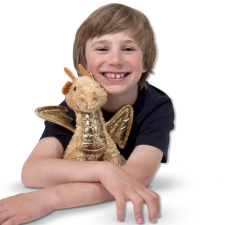 Melissa & Doug Melissa & Doug, plüss, fénylő sárkány plüssfigura