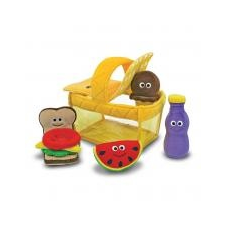 Melissa@Doug Melissa & Doug Bébi és tipegő játékok, Piknik kosár plüssfigura