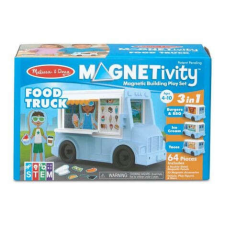 Melissa & Doug Set de joaca mágneses élelmiszer-teherautó - Melissa &; Doug autópálya és játékautó