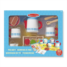 Melissa & Doug sütés-főzés, fa teafőző szett konyhakészlet