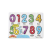 Melissa & Doug Számok fa puzzle fogantyúval