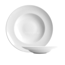 . Mélytányér, fehér, 23 cm, 6 db-os szett, &quot;Economic&quot; tányér és evőeszköz
