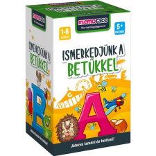 Memorace - Ismerkedjünk a betűkkel ! társasjáték