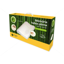  Memória habos anatómiai párna bambuszos huzatban lakástextília