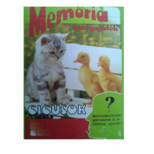  Memóriafejlesztő kártya – cicusok (BBKM) memóriajáték