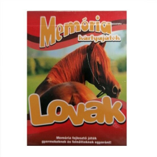Memóriafejlesztő kártya - lovak memóriajáték