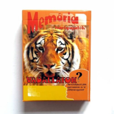 Memóriafejlesztő kártya - vadállatok (BBKM) memóriajáték