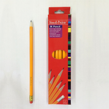 Memoris Grafitceruza H radírral MF1639G-H 12 db/doboz, ceruza