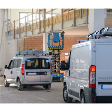 Menabo Volkswagen Caddy III (2K) keresztrudak, 2015+ modell, L1,L2, alumínium, Menabo Professional tetőcsomagtartó