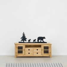  MENGEVE fenyő TV szekrény bútor