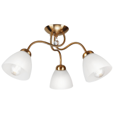 Mentavill LAMKUR MIRANDA MENNYEZETI LÁMPA 3XE27 60W 31X50CM FEHÉR-ARANY világítás