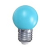 Mentavill Színes LED lámpa E27 (1W/200°) Kisgömb - kék