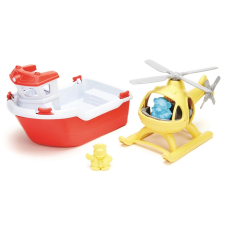  mentőhajó helikopterrel fürdőszobai játék