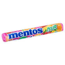 Mentos Fruit gyümölcsízű cukordrazsé 38 g csokoládé és édesség
