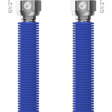 Merabell Aqua Flexi tömlő G1/2"-G1/2" kék beépíthető gépek kiegészítői