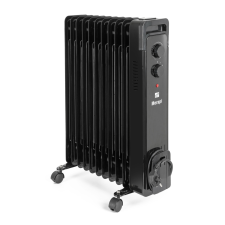 Merapi olajradiátor fekete, 11 elem, 2500 W (RO17G2111) fűtőtest, radiátor