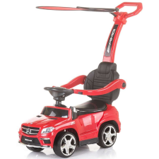 Mercaton Chipolino Mercedes Benz GL63 AMG piros tolható autó napellenzővel lábbal hajtható járgány