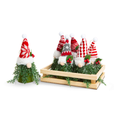 Mercaton Skandináv karácsonyi manó - 18 cm - 6 típus karácsonyi dekoráció