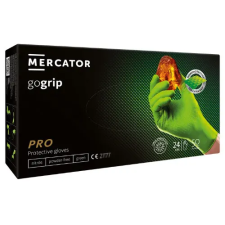 Mercator GoGrip Green zöld Prémium nitril kesztyű L méret védőkesztyű