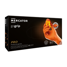  MERCATOR® gogrip orange - L, Nitril, 50 védőkesztyű