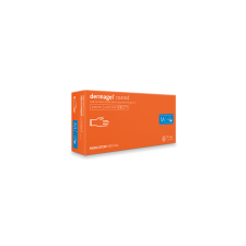 Mercator Medical Dermagel latexre mártott orvosi púdermentes latex kesztyű - Fehér - XL védőkesztyű