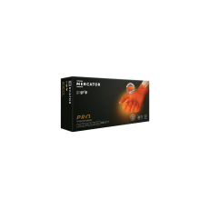 Mercator Medical MERCATOR gogrip prémium munkavédelmi nitril kesztyű - Narancs - 50 db - L