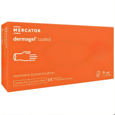 Mercator Medical Zrt MERCATOR Dermagel coated kopolimeres latex púdermentes vizsgálókesztyű XL védőkesztyű