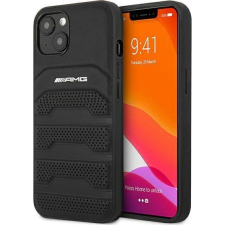 Mercedes AMG Apple iPhone 13 Mini Dombornyomott Telefon Tok - Fekete (MRS029BLK) tok és táska