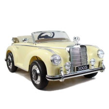 Mercedes-Benz 300S beige 12V Elektromos kisautó 3921 elektromos járgány