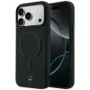 Mercedes Leather 3D Apple iPhone 17 Pro Max MagSafe tok, fekete
