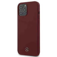 Mercedes MEHCP12LSILRE iPhone 12 Pro Max 6,7" piros keménytok Silicone Line tok és táska