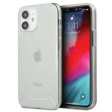 Mercedes MEHCP12SARCT iPhone 12 mini 5,4&quot; clear hardcase Transparent Line tok és táska