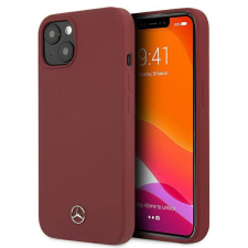 Mercedes MEHCP13SSILRE iPhone 13 mini 5,4" piros keménytok Silicone Line tok és táska