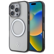 Mercedes MEHMP16X23HUOKC Printed Logo MagSafe-kompatibilis keménytok iPhone 16 Pro - átlátszó tok és táska