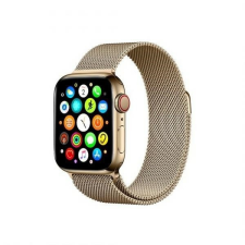 Mercury arany okosóra fém szíj, Apple Watch 4/5/6/7/SE 44/45MM okosóra kellék
