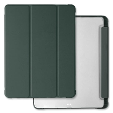 Mercury Clear Back könyvtok iPad Pro 13 (2024) - sötétzöld tablet tok