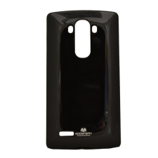 Mercury Goospery LG G4 (H815) Szilikon Védőtok - Fekete csillámporos tok és táska